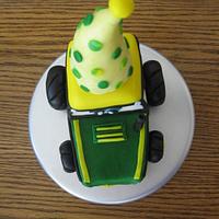 Tractor cake.