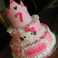 Hello Kitty princess cake