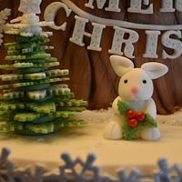 Winter Wonderland Christmas Cake!  