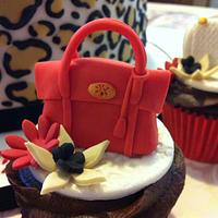 Designer handbags & shoes cake