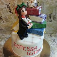 graduate cake