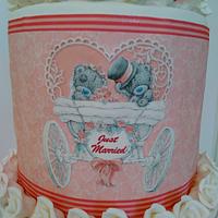 Wedding Cake Teddy Bear 
