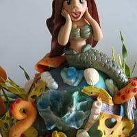 Under Water World Theme Cake 