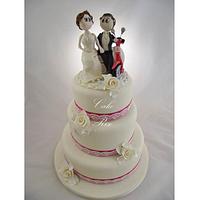 HONDA 50 Wedding Cake