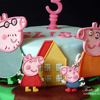 Peppa Pig cake