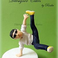 Break Dancer Figurine