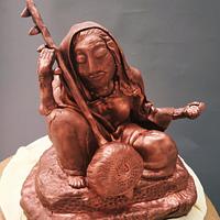 MeeraBai  sculpted cake