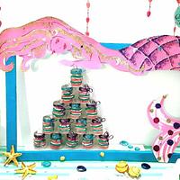 PDCA Caker Buddies Collaboration - Mermaid Theme Dessert Table 