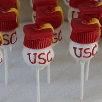 USC Graduation Cakepops