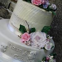 surprise little wedding cake