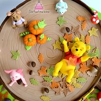 Winnie The Pooh Autumn Cake