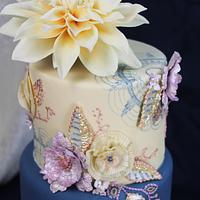 Wedding cake "Dahlia"