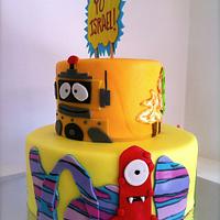Yo Gabba Gabba! Birthday Cake