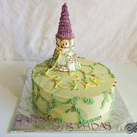 Rapunzel Tower Cake