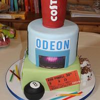 Costa Montage Birthday cake