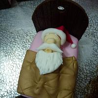 Sleeping Santa 