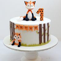 First Birthday cake.