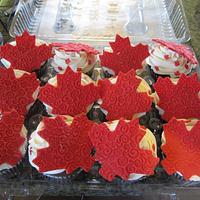 Happy Canada Day Cupcake