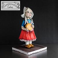 Dutch cheese girl doll Annie