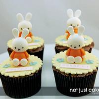 Miffy Cake and Cuppies for Aubrey