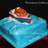 Peterhead Lifeboat Cake