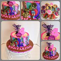 Equestria Girls and my little pony cake