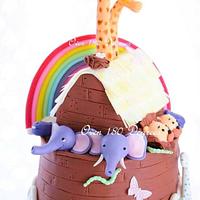 Noah's arc cake