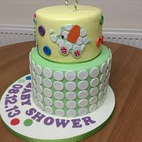 Jamboree Baby Shower Cake