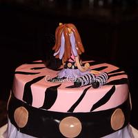 Monster High "Clawdeen" Birthday Cake