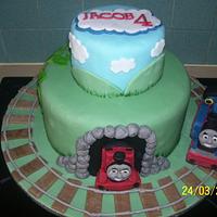 thomas and friends cake
