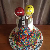M&M's Birthday Cake
