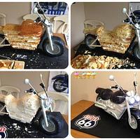 3 ft 3D Motorbike Cake