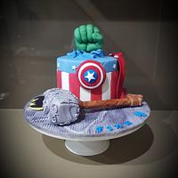 Avengers Cake