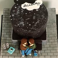 The Fault in Our Stars Birthday Cake