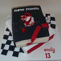 Twilight Books Birthday Cake