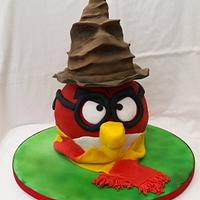 Potter Bird with sorting hat