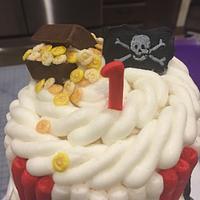 Pirate Smash Cake