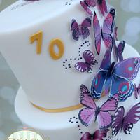 Fairy and Butterflies Cake