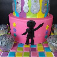 Disco Cake & Cupcakes