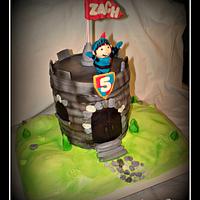 Mike the Knight Birthday Cake
