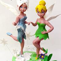 Tinker Bell and the lost sister cake