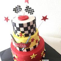 McQueen 'Cars' Theme Cake 