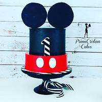 Ultra Mod Mickey Mouse Cake