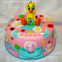 Tweety bird cake Tweety bird cake