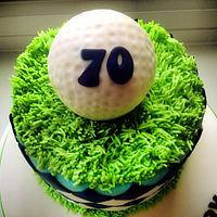 golfers cake