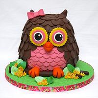 Cute Owl Cake!