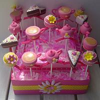 Tea Party cake pops