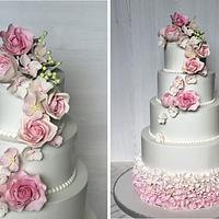 Wedding white & pink