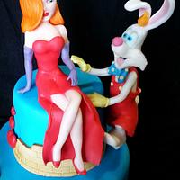 Roger Rabbit in love with Jessica