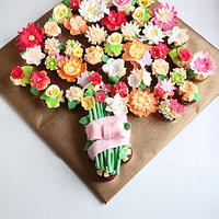 Flower Cupcakes Bouquet